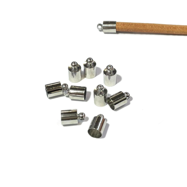 TERMINAL CORDON TUBO 6X10MM (DIAMETRO INTERIOR 5.5MM)