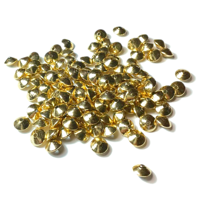 SEPARADOR 10X6MM - PLASTICO (DORADO)