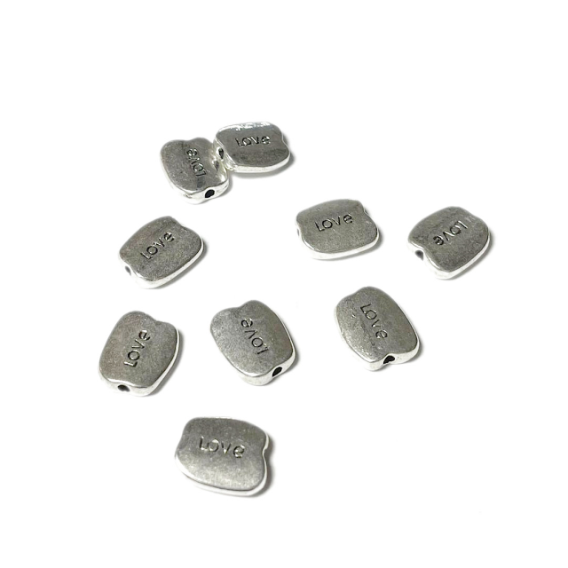 SEPARADOR MEDALLA LOVE 13X10MM