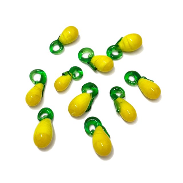 FRUTA DE VIDRIO 15-18X8-10MM - LIMON