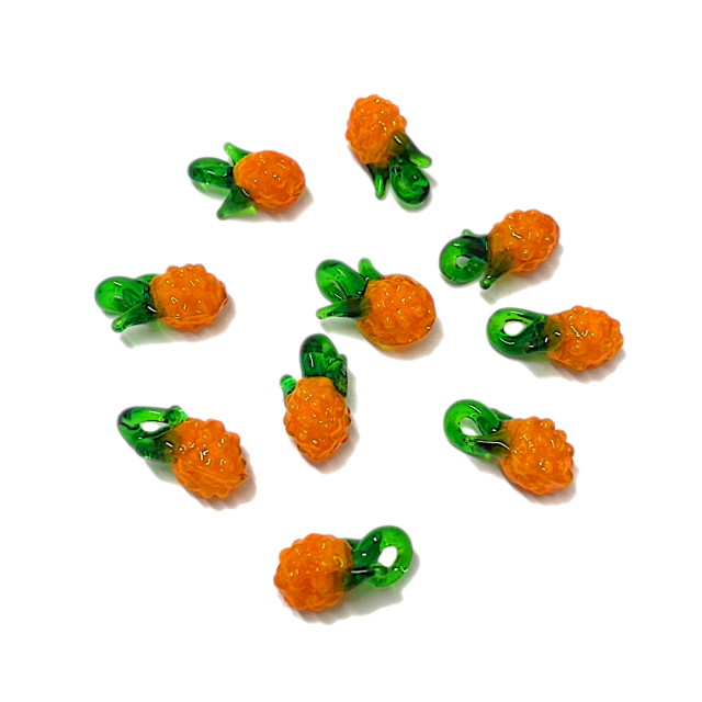 FRUTA DE VIDRIO 13-15X10MM - ANANA