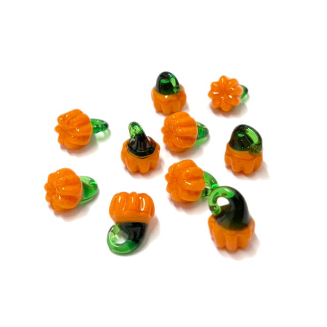 FRUTA DE VIDRIO 11X7-9MM - CALABAZA