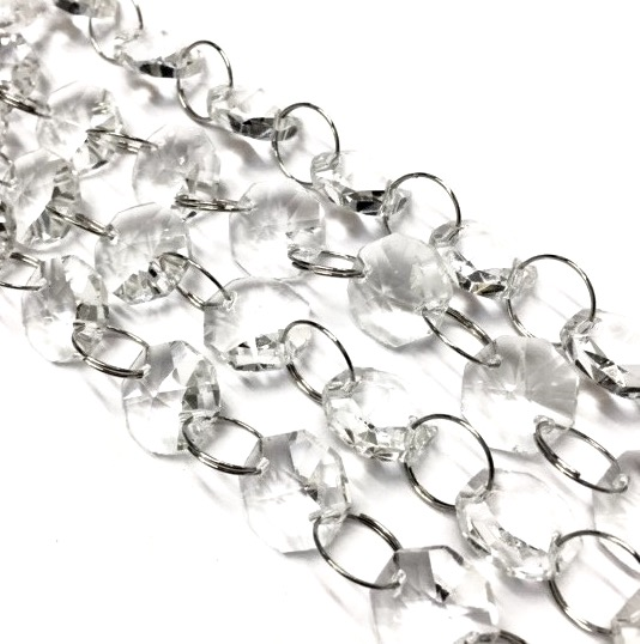 CAIREL BOTON HEXAGONAL 14MM TIRA (95CM)