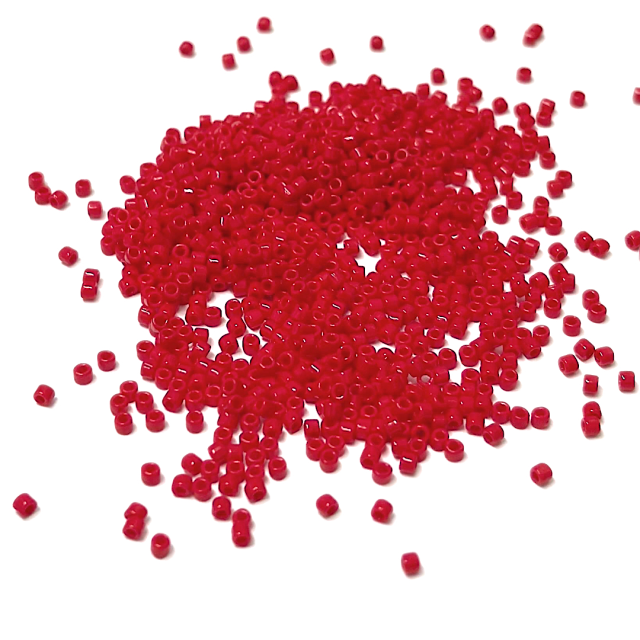 MOSTACILLAS MATUBO 10/0 (2MM) OPACAS - ROJO