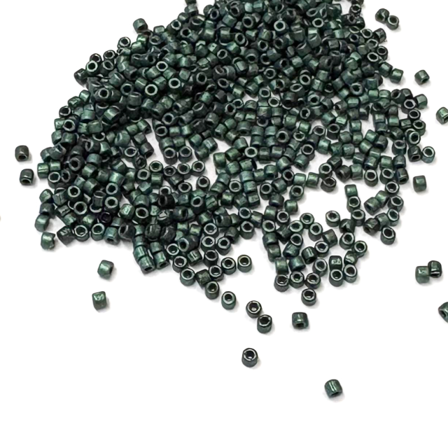 MOSTACILLAS MATUBO 10/0 (2MM) METALICAS - VERDE