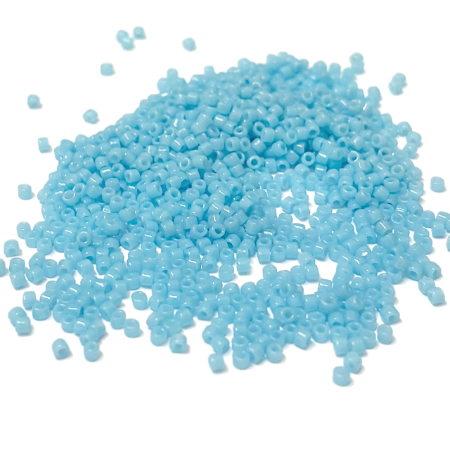 MOSTACILLAS MATUBO 10/0 (2MM) OPACAS - CELESTE