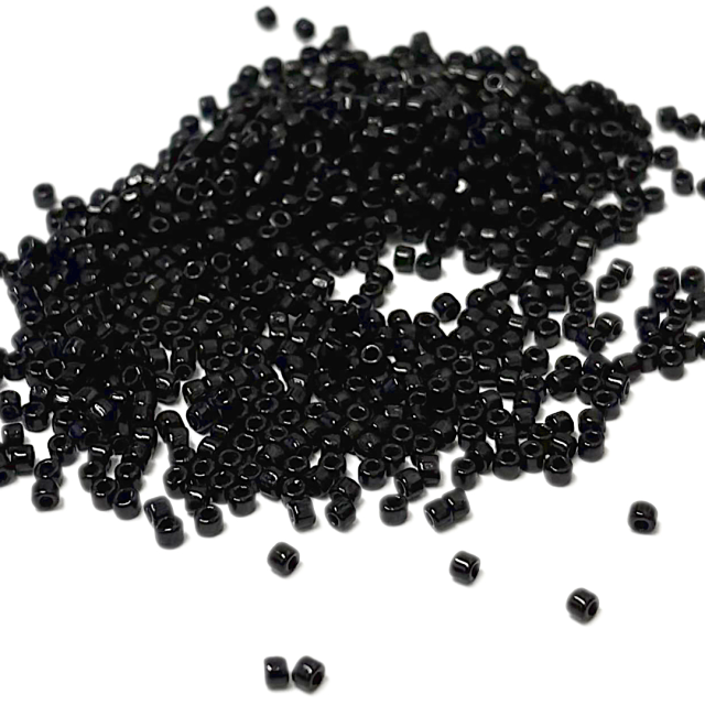 MOSTACILLAS MATUBO 10/0 (2MM) OPACAS - NEGRO