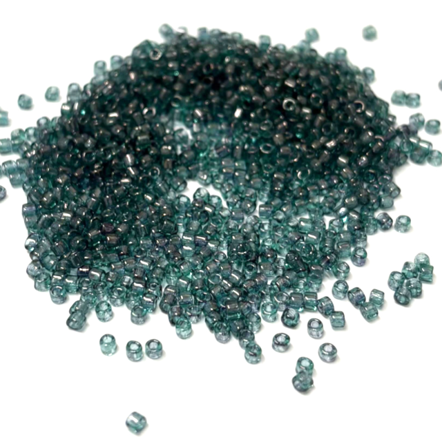 MOSTACILLAS MATUBO 10/0 (2MM) TRANSPARENTE - PETROLEO