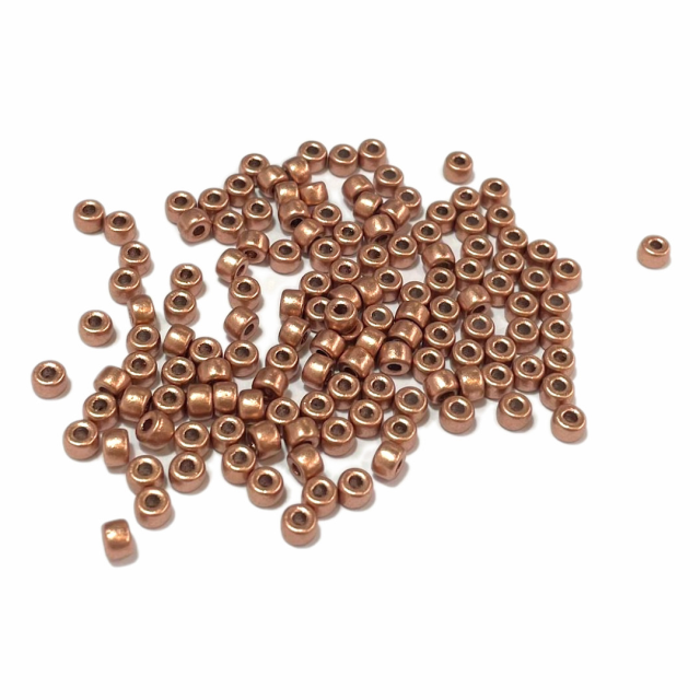 MOSTACILLAS MATUBO 6/0 (4MM) METALICAS - COBRE