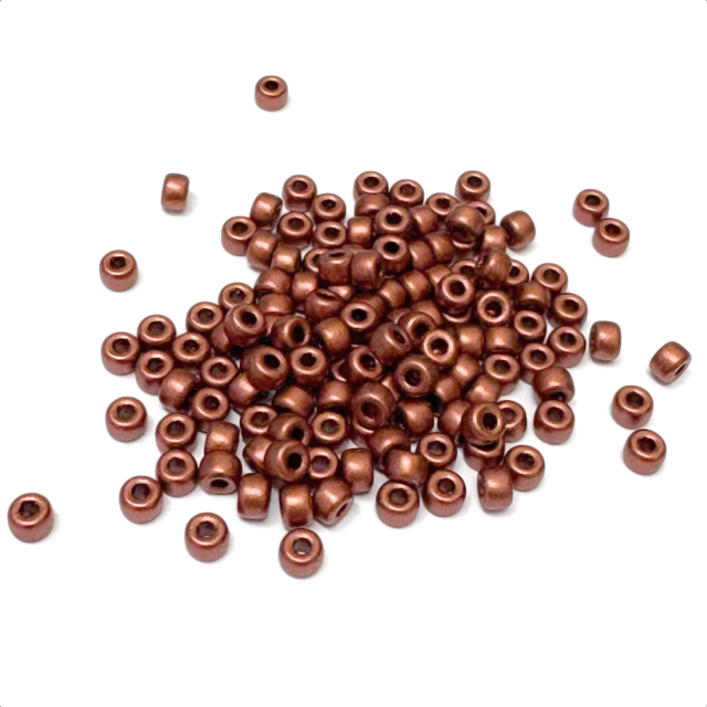 MOSTACILLAS MATUBO 6/0 (4MM) METALICAS - COBRE OSCURO