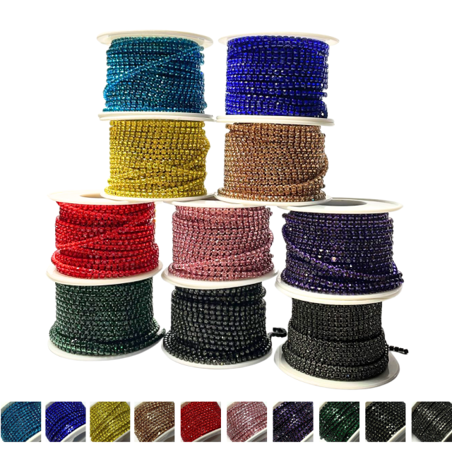 STRASS TIRA 2.5MM (COLORES)