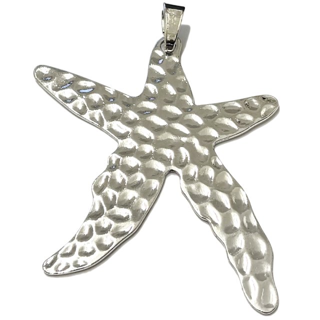 DIJE ESTRELLA DE MAR XL 83X75MM - NIQUEL
