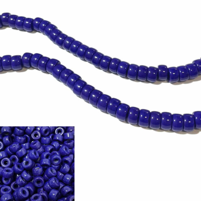 CRISTAL CHECO DONA 9X5.5X3MM AZUL (X TIRA)