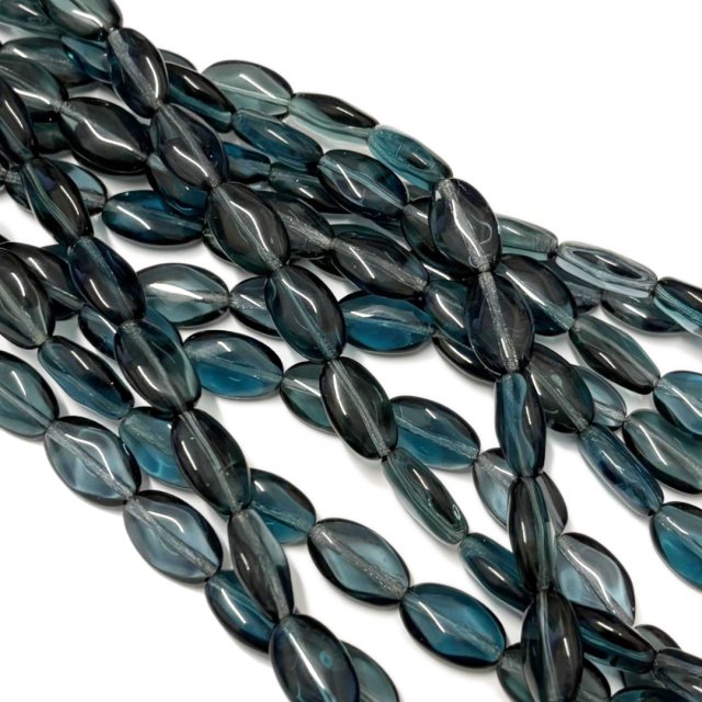 CRISTAL CHECO AZUL OVAL 15X9M (X TIRA)