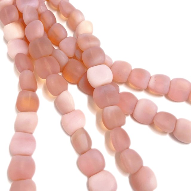 CRISTAL CHECO ROSADO 15X17MM (X TIRA)