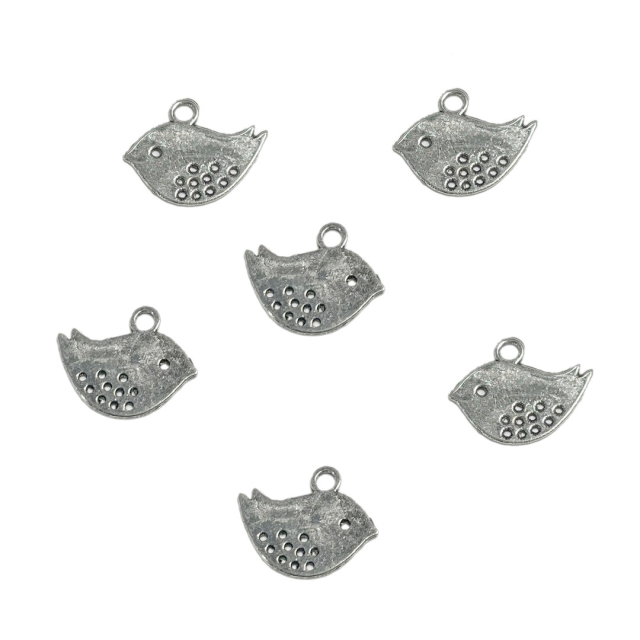 DIJE PALOMA - PAJARO 4435 10X15MM