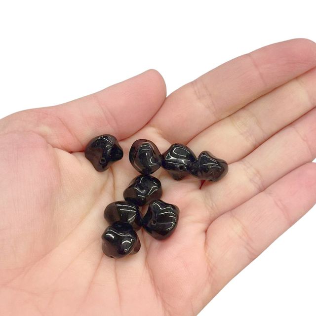 CRISTAL CHECO NEGRO NT02 13X10MM (X TIRA)