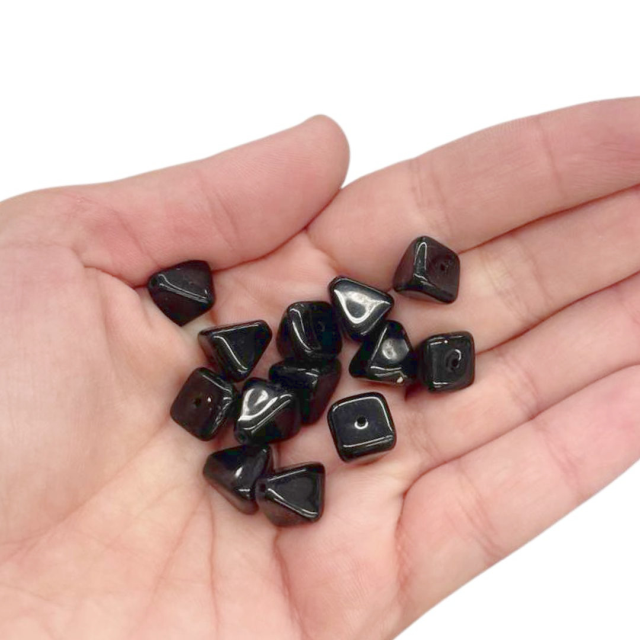 CRISTAL CHECO NEGRO NT05 10X9MM (X TIRA)