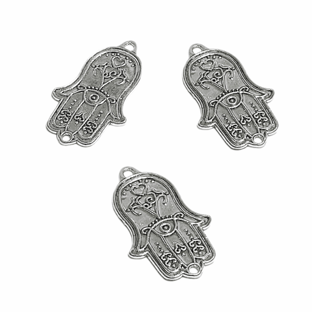 DIJE MANO 4552 34X23MM (DOBLE AGUJERO)