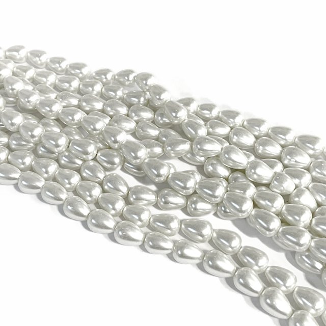 PERLAS VIDRIO LAGRIMAS 11X8MM