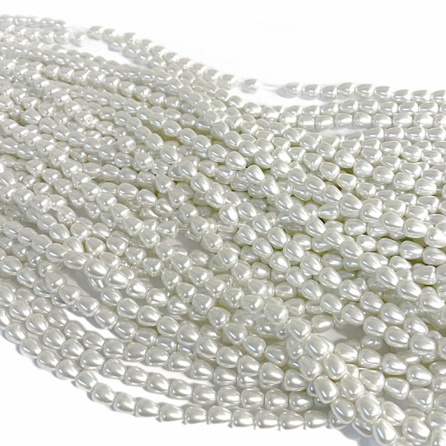 PERLAS VIDRIO LAGRIMAS 8X7MM