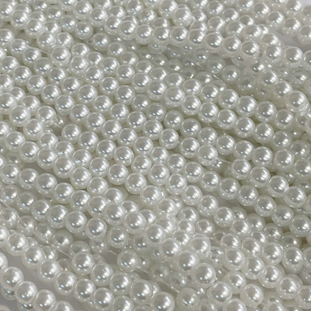 PERLAS VIDRIO 4MM - BLANCO