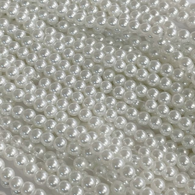 PERLAS VIDRIO 6MM - BLANCO
