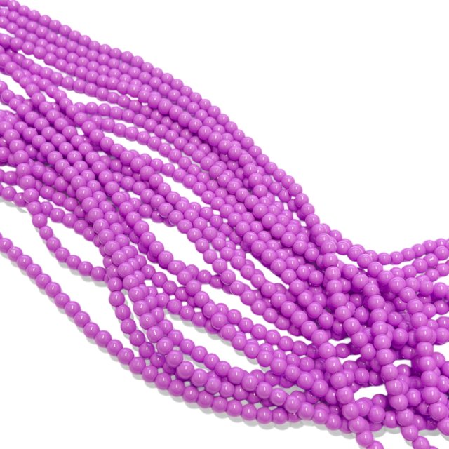 PERLAS VIDRIO PLENO 6MM - 11 VIOLETA