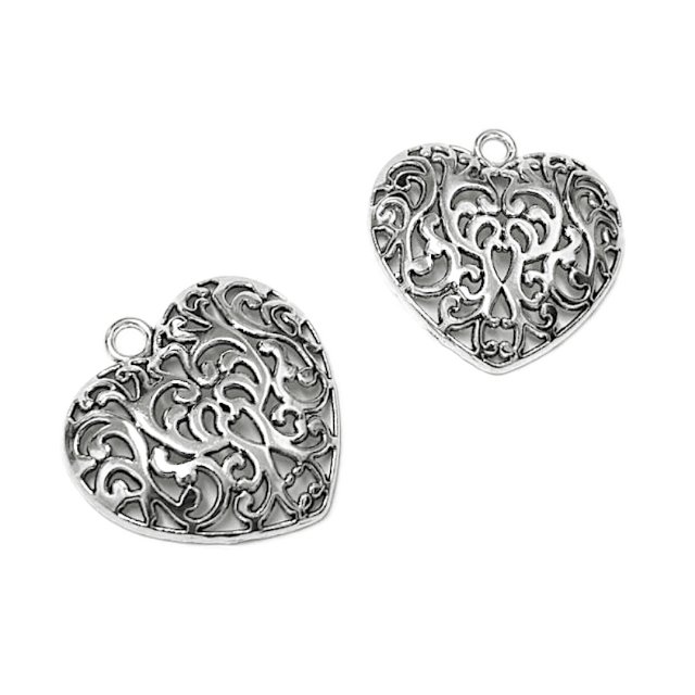 DIJE CORAZON 4742 33X35MM