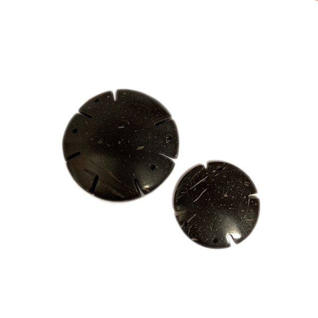 DIJE CIRCULO DE COCO (31MM CHICO-43MM GRANDE) 4AGJ