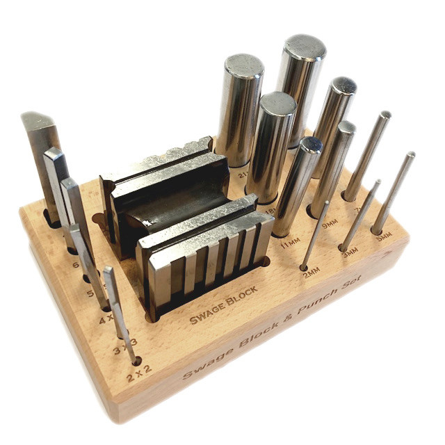 DADO DE ACERO COMBINADO CON 16 EMBUTIDORES