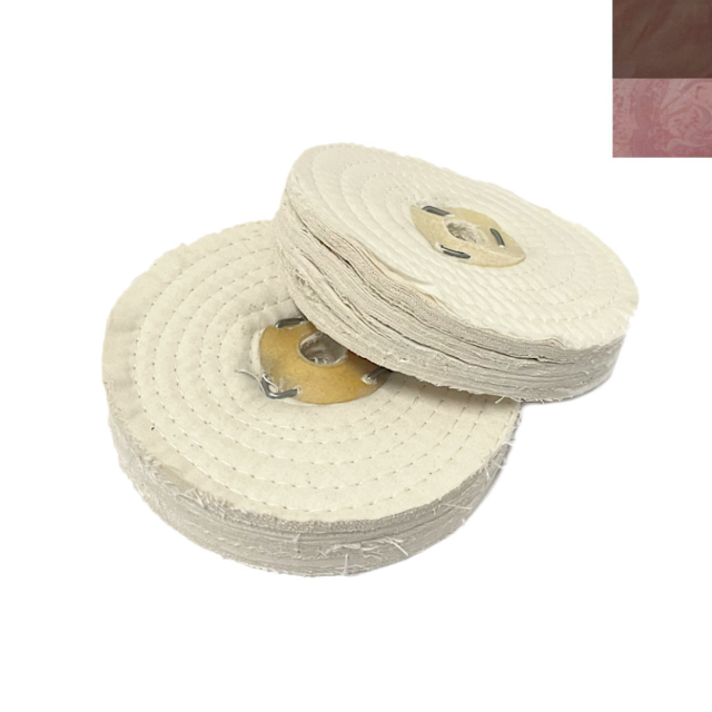 PAÑO PULIR 150X25MM COCIDO BLANCO