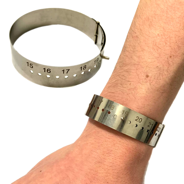 MEDIDOR PULSERAS (MIDE DE 15 A 23CM)