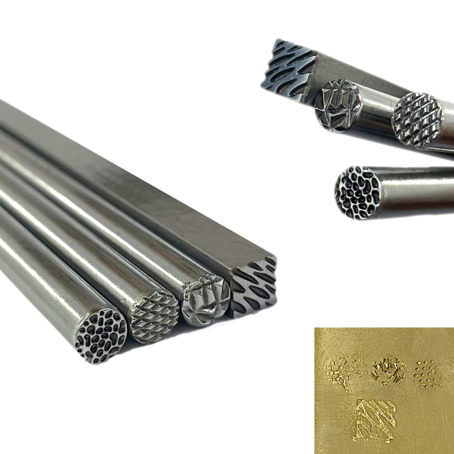 TROQUELES TEXTURAS (4 PIEZAS X SET)