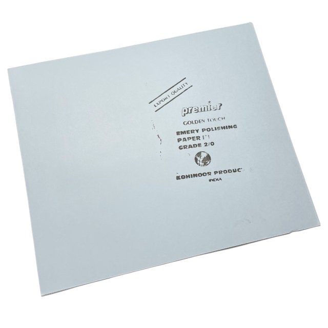 HOJA DE LIJA 23X27CM  - 2/0 (GRIS)