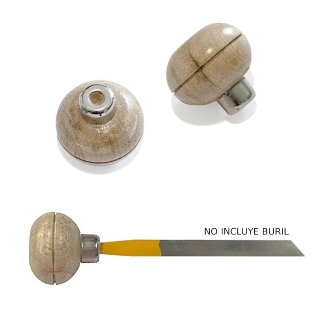 MANGO PARA BURIL H –  CHAMPIÑON REDONDO (NO INCLUYE BURIL)