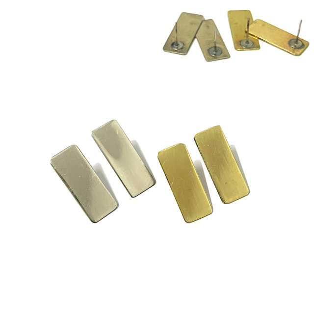 BASE CARAVANA RECT 26X10MM (ALPACA-LATON)