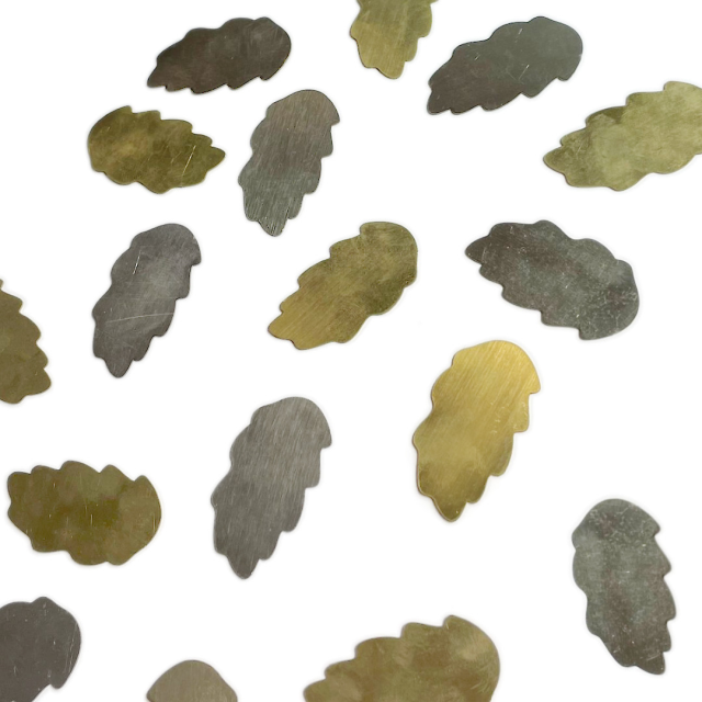 HOJA 40X22MM ALP-LAT (SIN AGUJERO - SIN PULIR)