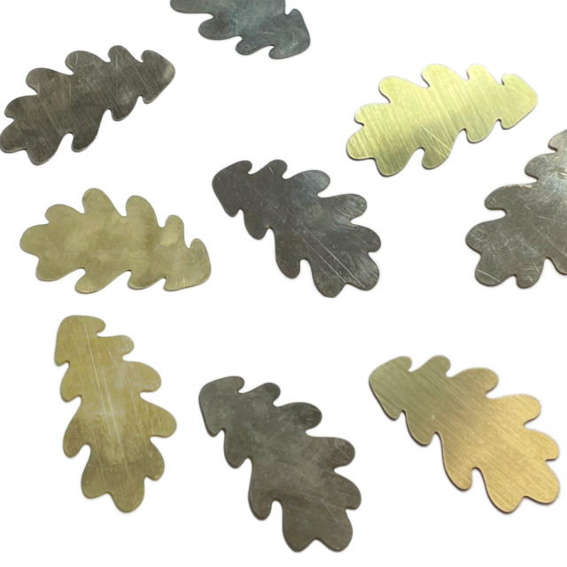 HOJA 51X28MM ALP-LAT (SIN AGUJERO - SIN PULIR)