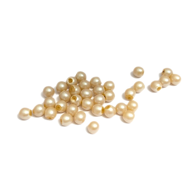 X- PERLAS CRISTAL 4MM -MEDIO AGUJERO