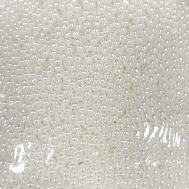 PERLAS PLASTICO 4MM