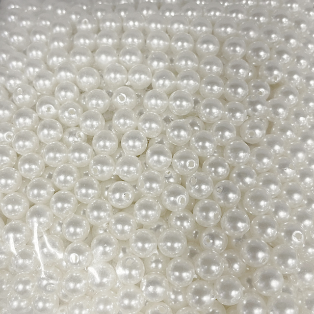 PERLAS PLASTICO 8MM