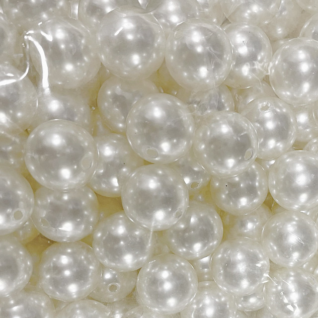 PERLAS PLASTICO 25MM
