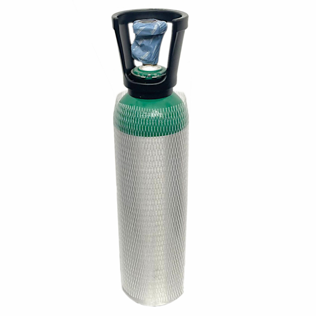 CILINDRO ALUMINIO 1 M3 PARA OXIGENO (SOPLETE AUTOGENA)