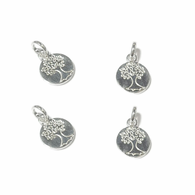 DIJE ARBOL 11MM - PLATA 925
