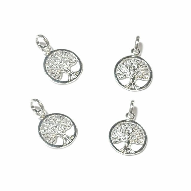 DIJE ARBOL 13MM - PLATA 925