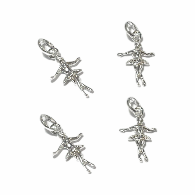 DIJE BAILARINA 16X12MM - PLATA 925