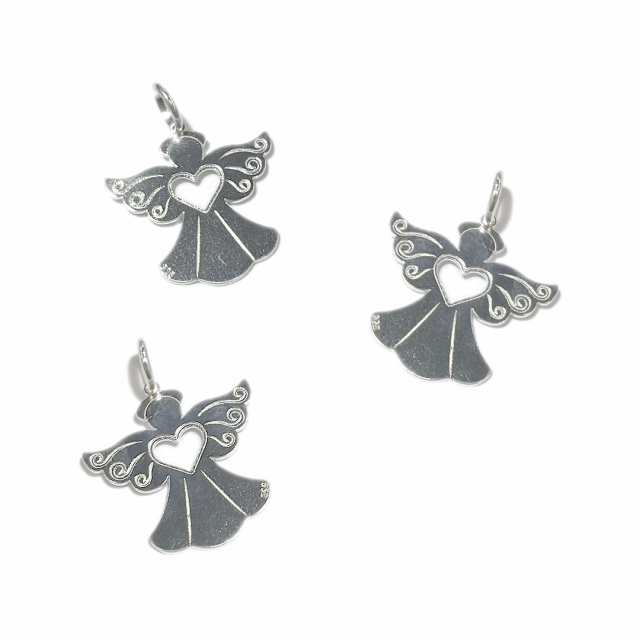 DIJE ANGEL 19X18MM - PLATA 925