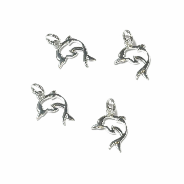 DIJE DELFIN 15X14MM - PLATA 925