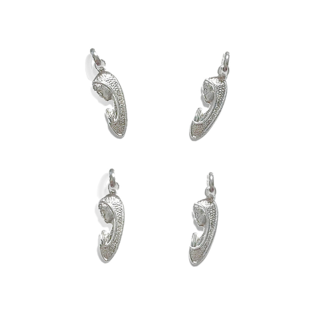DIJE VIRGEN NIÑA 16X6MM - PLATA 925